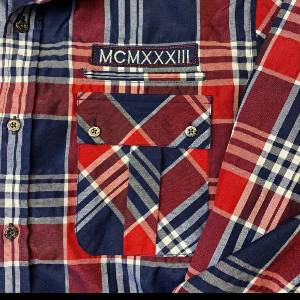 RED APE XL CASUAL BUTTON DOWN - Picture 6 of 7